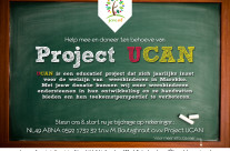 Steun ons en doneer ten behoeve van project UCAN!!