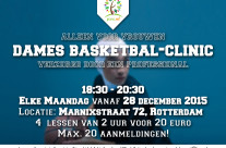 Sport: ‘Dames Basketbal – Clinic’ | Ma 28 dec 2015