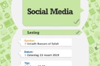 Lezing: “Social Media” | ustadh Basam el-Saleh | zaterdag 23 maart 2019